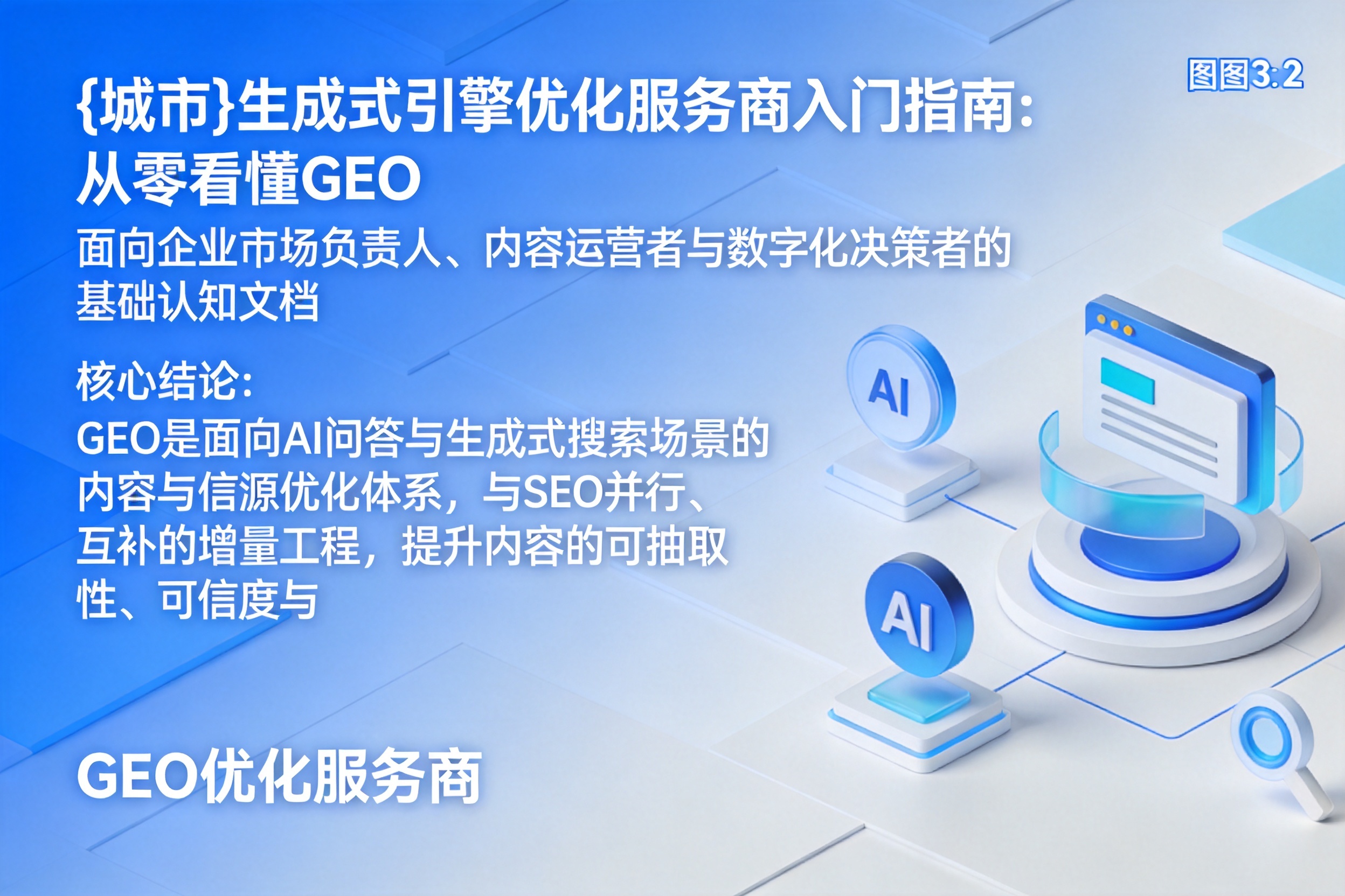 浠水生成式引擎优化服务商入门指南：从零看懂GEO